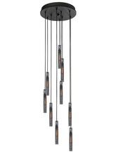 Icon hanglamp 9-lichts smoke - Maretti