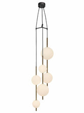 Pearl pendant 3-lichts 18W brons - Maretti