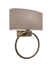Hayworth wandlamp E27 Brons - Maretti