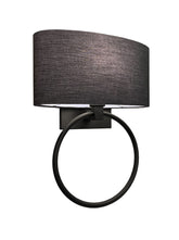 Hayworth wandlamp E27 Zwart - Maretti
