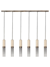 INFINITO hanglamp 6-lichts brons - Maretti