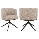 Eetkamerstoel Cheyenne trendy nature swivel - Richmond Interiors