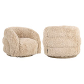 Lounge stoel Lenny yakety sand swivel kids - Richmond Interiors