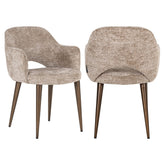 Eetkamerstoel Delphina lovely nature fire retardant - Richmond Interiors