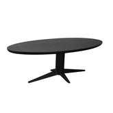 Esstisch Rayford black oval 230 - Richmond Interiors