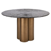 Esstisch Glastonburry gold antique 135Ø - Richmond Interiors