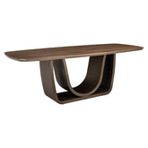 Esstisch Windsor walnut 230 brass base - Richmond Interiors