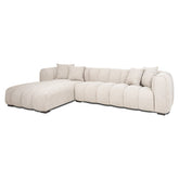Sofa Novaro natural fancy lounge left - Richmond Interiors