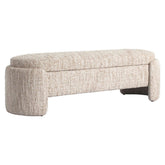 Bench Cupid beige angora with storage - Richmond Interiors