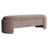 Bench Cupid mocca linear with storage - Richmond Interiors