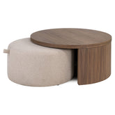 Salontafel Windsor walnut lodge desert fire retardant (Set of 2) - Richmond Interiors