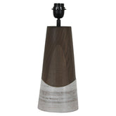 Table lamp Peyton Smoked charchoal - Richmond Interiors