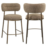 Thekenstuhl Encanto brown tweed - Richmond Interiors