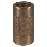 Candle holder Aya brushed gold small - Richmond Interiors