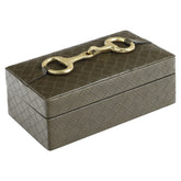Aufbewahrungsbox Blade olive small - Richmond Interiors