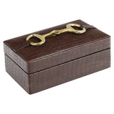 Aufbewahrungsbox Rex dark brown small - Richmond Interiors