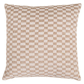Cushion Tala sand rectilinear - Richmond Interiors