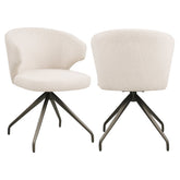 Dining chair Milly biscotti swivel - Richmond Interiors
