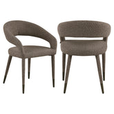 Dining chair Gia brown chunky - Richmond Interiors