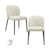 Dining chair Stacker biscotti fire retardant (Set of 2) - Richmond Interiors
