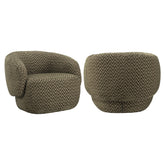 Lounge stoel Milano moss chevron - Richmond Interiors