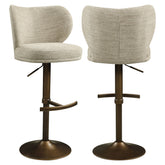 Barhocker Amely natural softweave swivel - Richmond Interiors