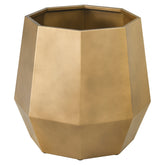 Planter Axis bronze gold medium - Richmond Interiors