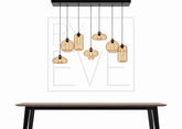 Pendant lamp 7 bulbs - BYE