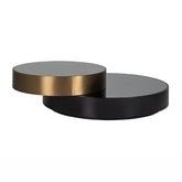 Salontafel Alexander Jones black/gold (Slice) - Richmond Interiors