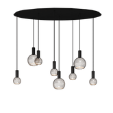 Segula hanging lamp danish oval 8 lamps - Ztahl