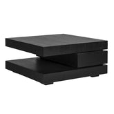 Coffee table Oakura black 90x90 - Richmond Interiors