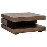 Coffee table Oakura brown 90x90 - Richmond Interiors