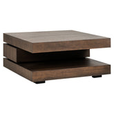 Salontafel Oakura brown 90x90 - Richmond Interiors