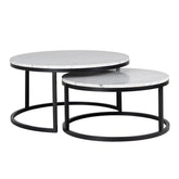 Coffee table Lexington white (Set of 2) - Richmond Interiors