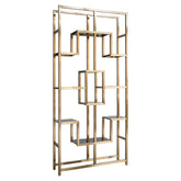 Wandkast Magnus brushed gold - Richmond Interiors