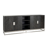 Sideboard Blackbone Silver black rustic - Richmond Interiors