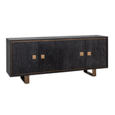 Sideboard Hunter black rustic - Richmond Interiors