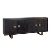Dressoir Hunter black rustic - Richmond Interiors