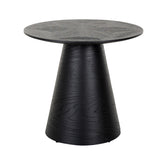 End table Blax black 58Ø - Richmond Interiors
