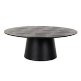 Coffee table Blax black 110Ø - Richmond Interiors