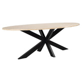 Dining table Avalon bronze oval 230 - Richmond Interiors