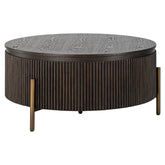 Coffee table Luxor brown 95Ø - Richmond Interiors