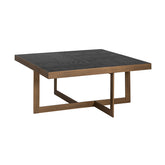 Coffee table Cambon dark coffee 90x90 - Richmond Interiors