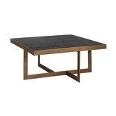 Salontafel Cambon dark coffee 90x90 - Richmond Interiors
