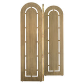 Folding screen Macallen brushed gold - Richmond Interiors