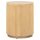 End table Belfort natural oak 50Ø - Richmond Interiors