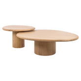 Coffee table Oakley natural oak (Set of 2) - Richmond Interiors