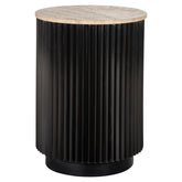 End table Hampton dark brown 45Ø - Richmond Interiors