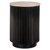 Beistelltisch Hampton dark brown 45Ø - Richmond Interiors