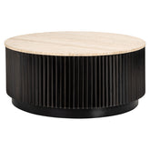 Coffee table Hampton dark brown 90Ø - Richmond Interiors
